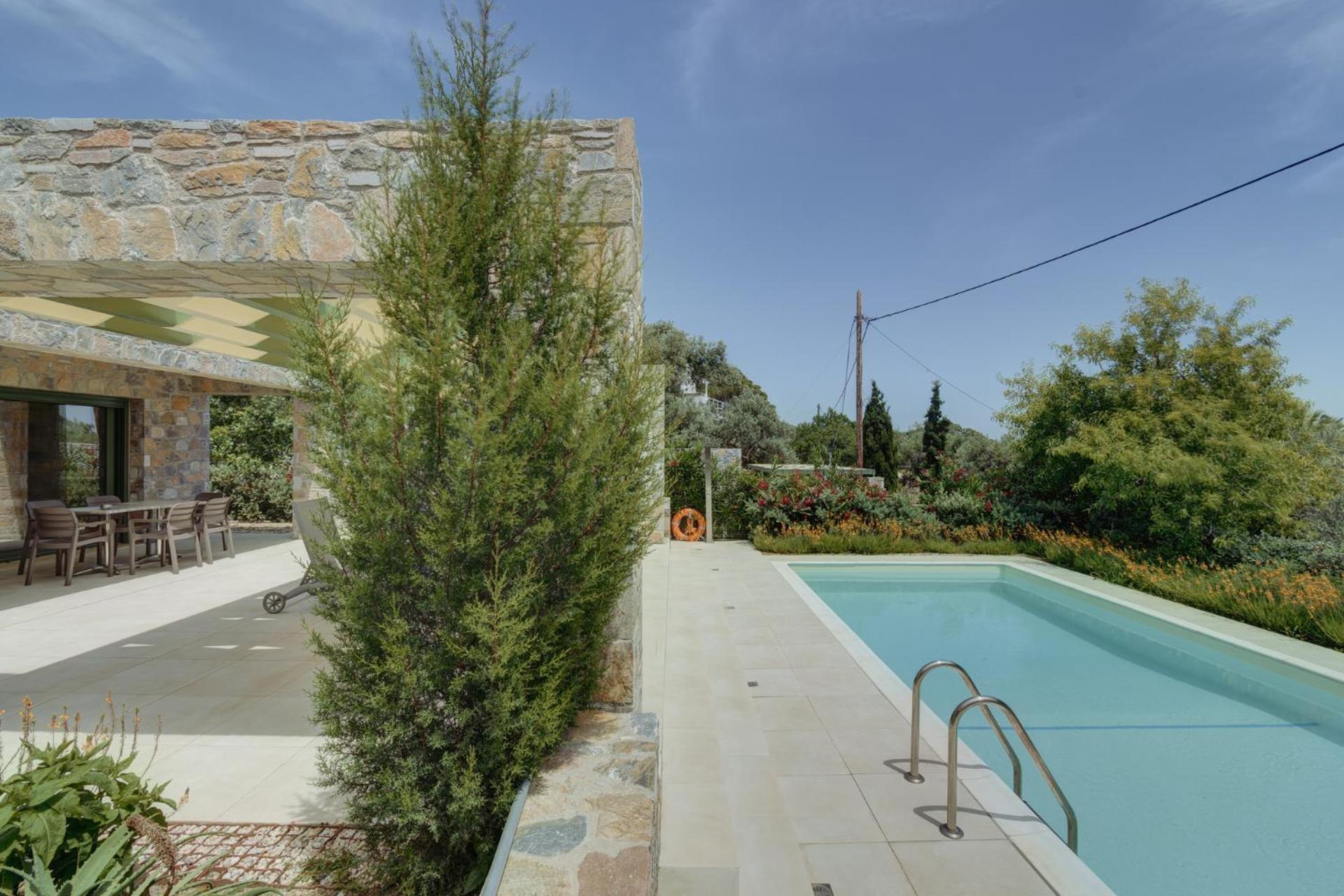 Ouzo Stone House 1 With Private Pool Villa Plomári Kültér fotó