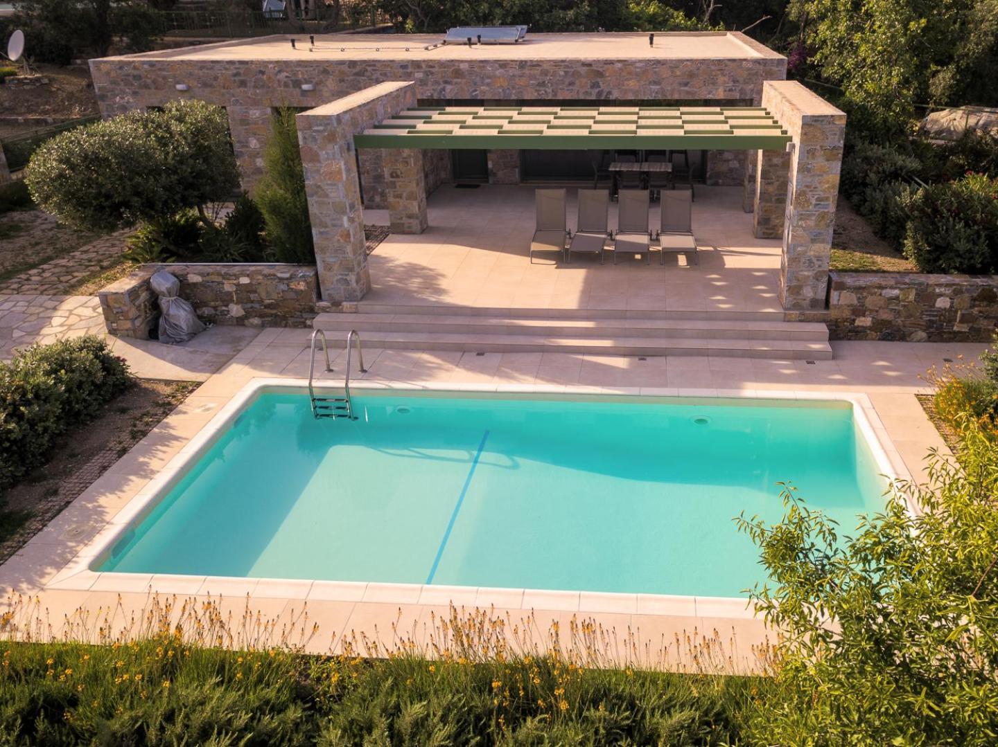 Ouzo Stone House 1 With Private Pool Villa Plomári Kültér fotó